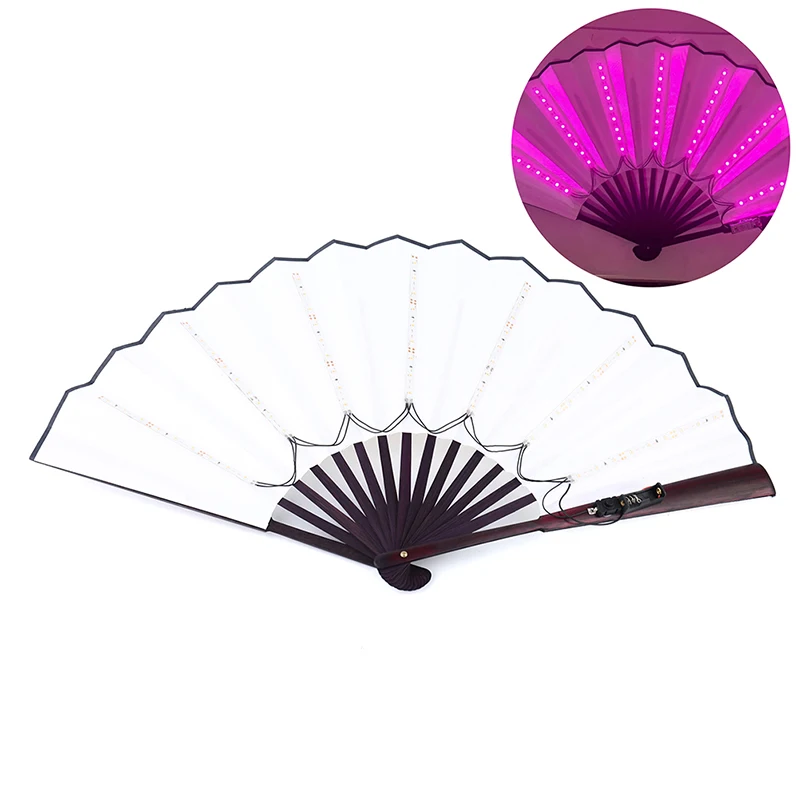 Glow Folding LED Fan Dancing Light Fan Night Show Halloween Christmas Rave Festival Accessories Glow In The Dark Party Supplies
Glow Folding LED Fan Dancing Light Fan Night Show Halloween Christmas Rave Festival Accessories Glow In The Dark Party Supplies