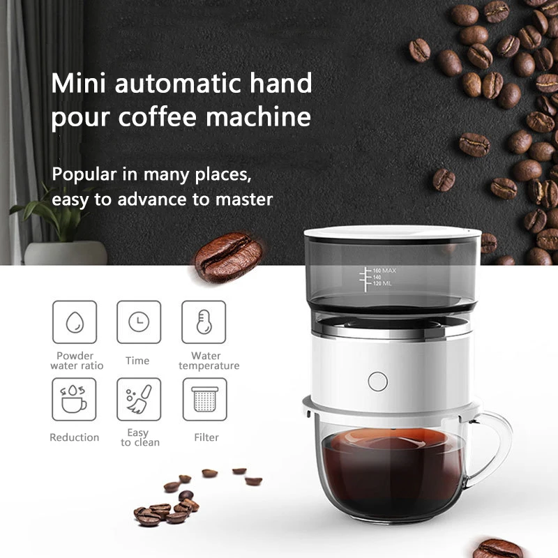 Explosive Mini American Coffee Machine Outdoor Travel Camping Semi-Automatic Drip Portable Coffee Machine Supporting Equipment 
Explosive Mini American Coffee Machine Outdoor Travel Camping Semi-Automatic Drip Portable Coffee Machine Supporting Equipment