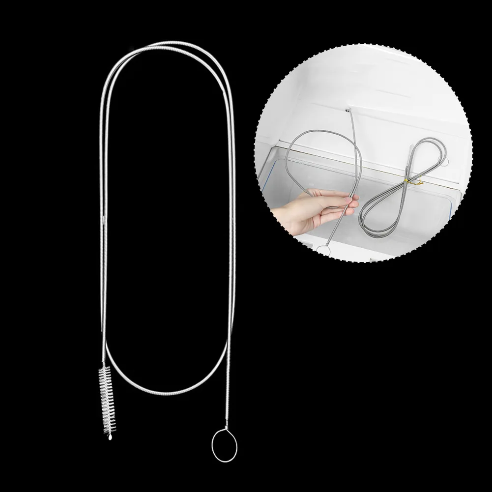 High Quality Drainage Brush Scrub Brush 160cm Flexible Refrigerator Drainage Brush Refrigerator Scrub Brush Water Dredging Tool
High Quality Drainage Brush Scrub Brush 160cm Flexible Refrigerator Drainage Brush Refrigerator Scrub Brush Water Dredging Tool