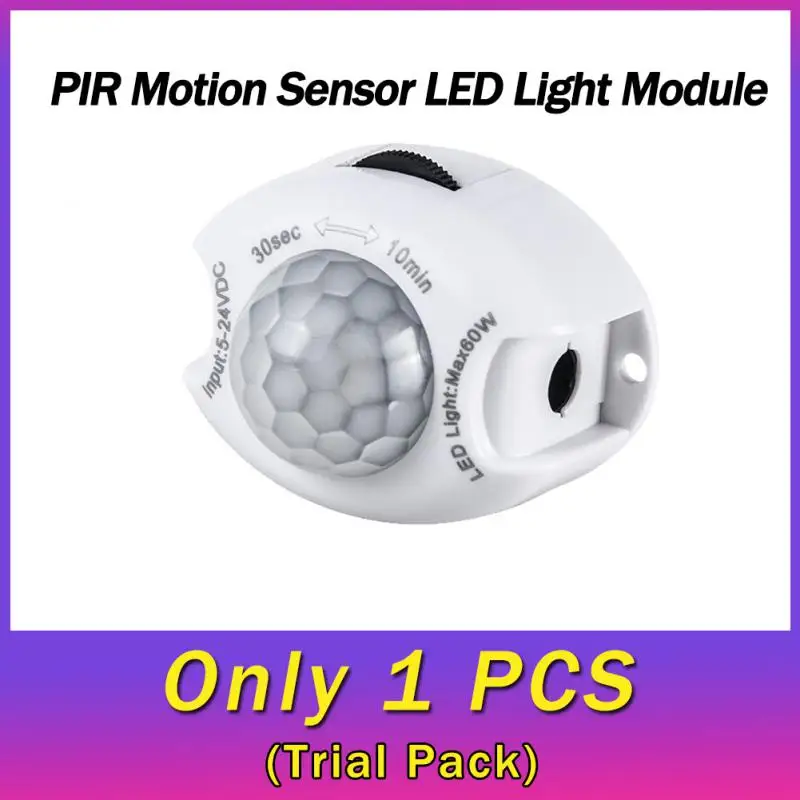 Motion Sensor DC 5V 12V Light Switch Movement Detector Activated Timer Automatic PIR Motion Sensor LED Strip Light Sensor Switch
Motion Sensor DC 5V 12V Light Switch Movement Detector Activated Timer Automatic PIR Motion Sensor LED Strip Light Sensor Switch