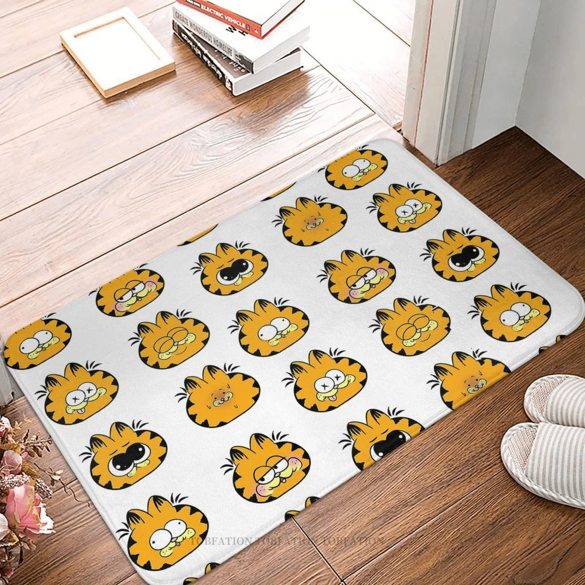 Gar-field Cute Cat Non-slip Doormat Emotes Bath Kitchen Mat Outdoor Carpet Flannel Pattern Decor
Gar-field Cute Cat Non-slip Doormat Emotes Bath Kitchen Mat Outdoor Carpet Flannel Pattern Decor