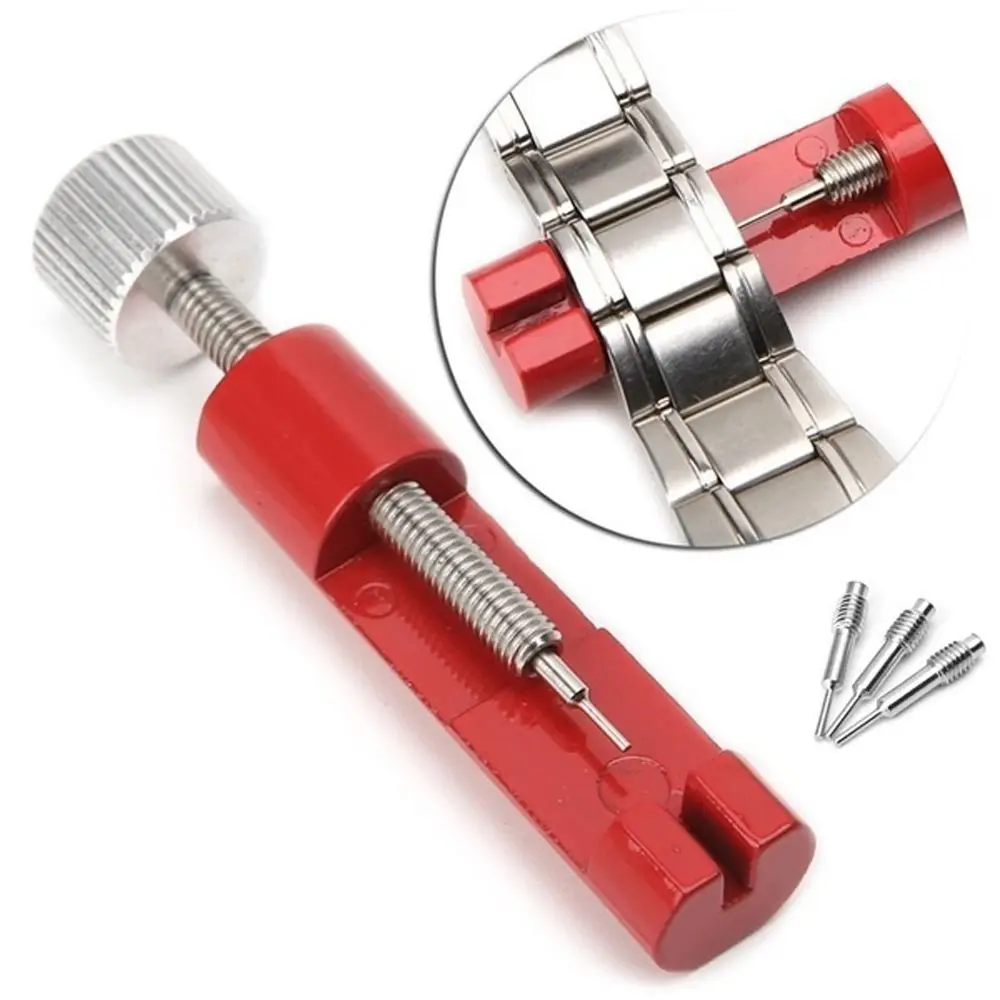 NEW Metal Adjustable Watches Strap Watch Repair Tool Link Pin Remover Spring Bars Pins Watch Band
NEW Metal Adjustable Watches Strap Watch Repair Tool Link Pin Remover Spring Bars Pins Watch Band