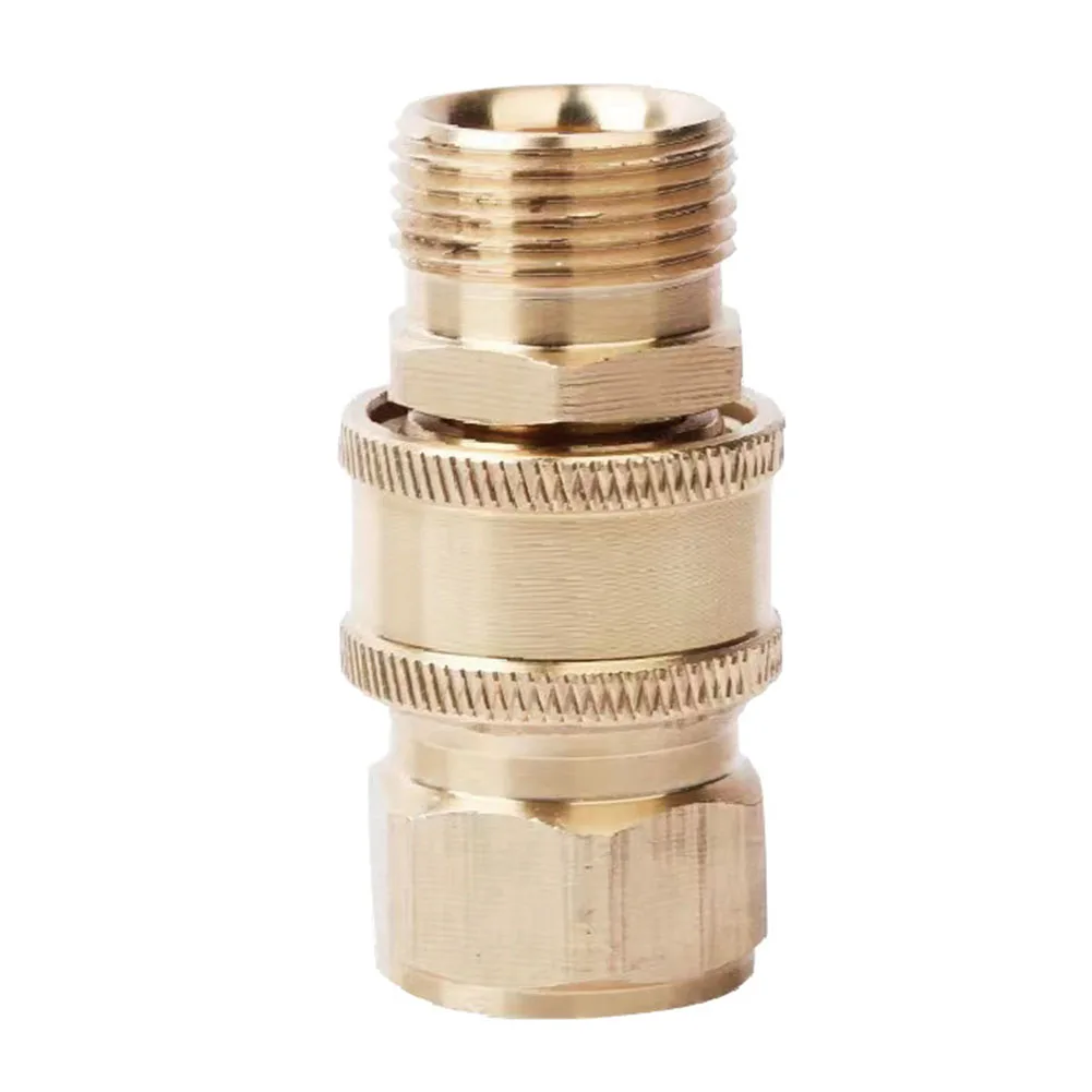 Durable Connector Spout Quick Fixtures Gold Color High Pressure Home Plumbing Washer Accessories 22*1.5 Copper
Durable Connector Spout Quick Fixtures Gold Color High Pressure Home Plumbing Washer Accessories 22*1.5 Copper