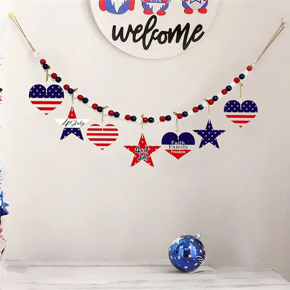 Independence Day Hanging Banner Decorative American Flag Tag Bunting Banner Home Decoration
Independence Day Hanging Banner Decorative American Flag Tag Bunting Banner Home Decoration
