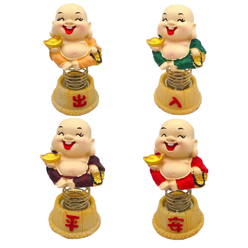 4pcs Monk Ornament Swing Monk Resin Creative Car Desktop Adornment Gift Car Decoration for Home Dashboard 
4pcs Monk Ornament Swing Monk Resin Creative Car Desktop Adornment Gift Car Decoration for Home Dashboard