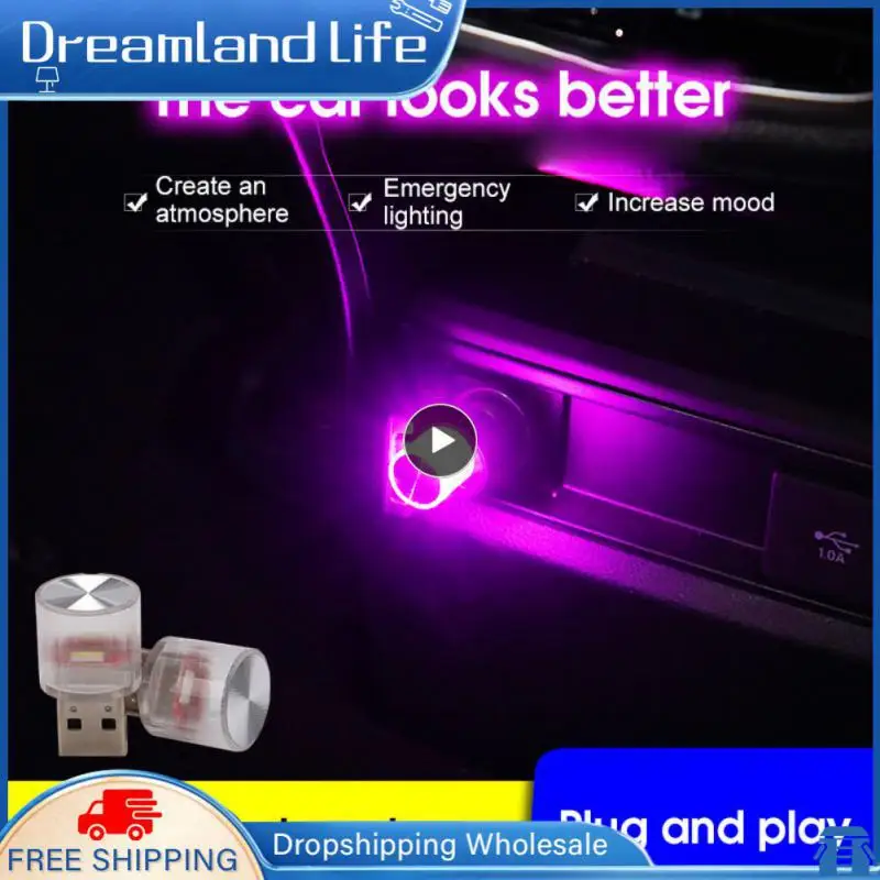 1~10PCS Car Mini USB LED Ambient Light Interior Decorative Lighting Atmosphere Lamp Portable Gradient Colorful Night Light For
1~10PCS Car Mini USB LED Ambient Light Interior Decorative Lighting Atmosphere Lamp Portable Gradient Colorful Night Light For