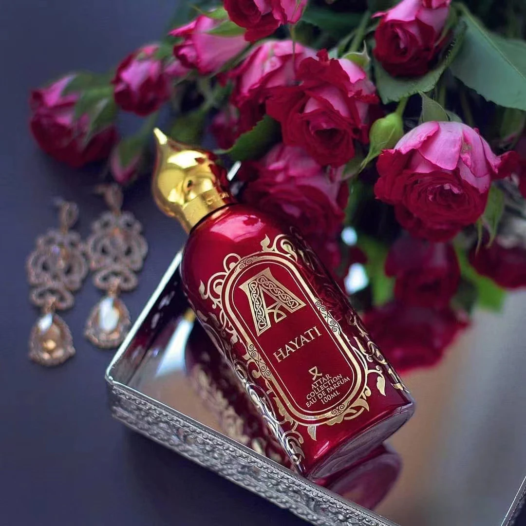 

Quality Attar Collection EAU De Perfume 100ML HAYATI MUSK KASHMIR AZORA KHALTAT NIGHT The Queen of Sheba AREEJ Perfumes