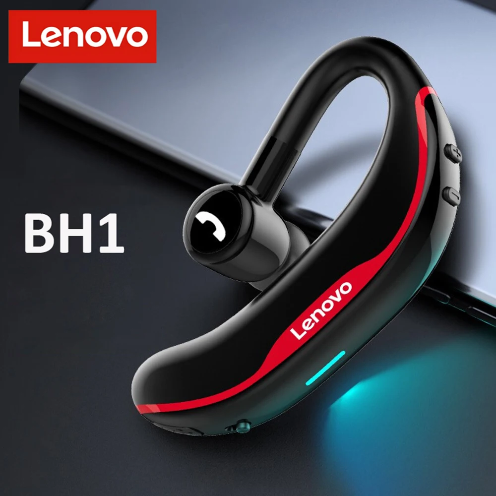 New Lenovo BH1 Ear Hook Headphone Wireless Bluetooth Earphone Driving Handsfree Headset With Microphone for Calling Meeting
New Lenovo BH1 Ear Hook Headphone Wireless Bluetooth Earphone Driving Handsfree Headset With Microphone for Calling Meeting