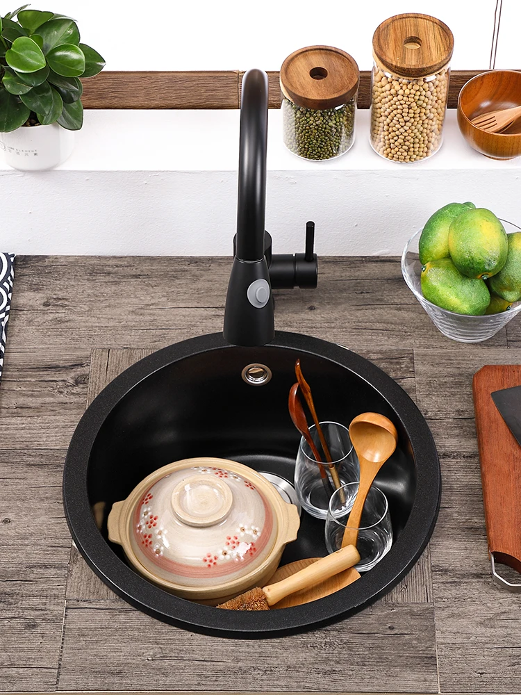Quartz round sink single sink kitchen, small western kitchen sink bar island recessed undercounter basin
Quartz round sink single sink kitchen, small western kitchen sink bar island recessed undercounter basin