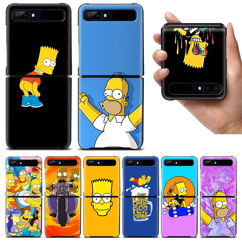 Shockproof Folding Mobile Hard Shell Cute Animation Simpsons For Samsung Galaxy Z Flip 4 3 5G TPU Black Phone Case Cover
Shockproof Folding Mobile Hard Shell Cute Animation Simpsons For Samsung Galaxy Z Flip 4 3 5G TPU Black Phone Case Cover