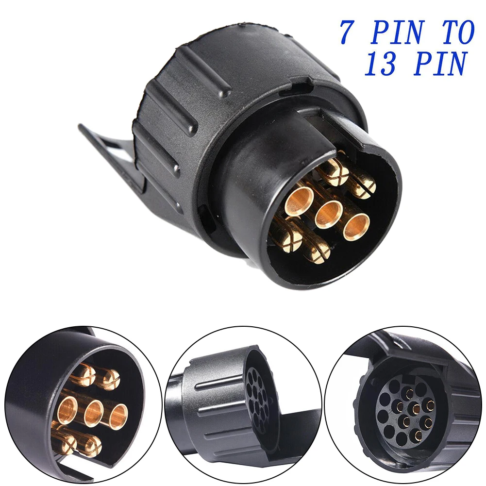 7 Pin To 13 Pin Plug Adapter Trailer Connector 12V Towbar Towing Water-proof Plugs Socket Adapter Car/Truck/Caravan Tools
7 Pin To 13 Pin Plug Adapter Trailer Connector 12V Towbar Towing Water-proof Plugs Socket Adapter Car/Truck/Caravan Tools