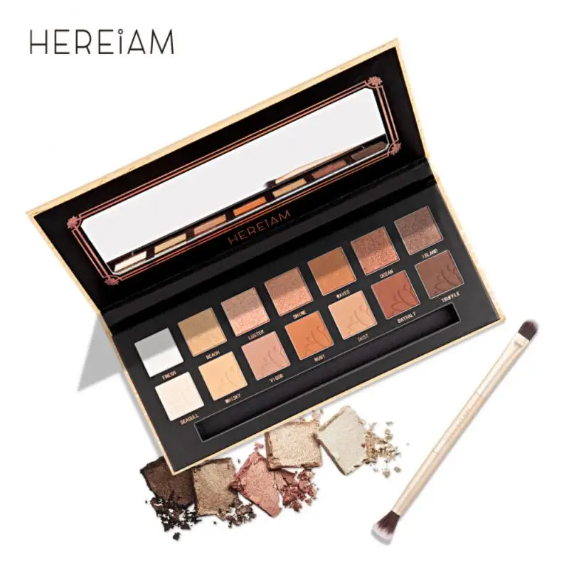 14-Color Eye Shadow Palette Pearlescent Shimmer Matte Lasting Fine Powder Eye Shadow Makeup Cosmetics TSLM1
14-Color Eye Shadow Palette Pearlescent Shimmer Matte Lasting Fine Powder Eye Shadow Makeup Cosmetics TSLM1