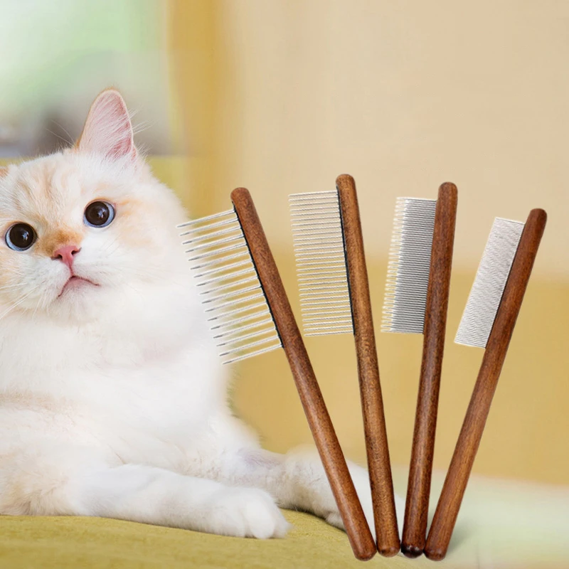 Cat Brush Cat Accessories Pet Grooming Comb Cleaning Flea Comb for Small Dogs Wood Stainless Steel Dense Teeth Hair Remover Comb
Cat Brush Cat Accessories Pet Grooming Comb Cleaning Flea Comb for Small Dogs Wood Stainless Steel Dense Teeth Hair Remover Comb