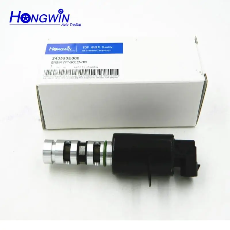 24355-3E000 Engine Variable Valve Timing VVT Solenoid For Hyundai Santa Fe 2006-2009 Kia Optima Rondo 2007-2010 2.7L 243553E000
24355-3E000 Engine Variable Valve Timing VVT Solenoid For Hyundai Santa Fe 2006-2009 Kia Optima Rondo 2007-2010 2.7L 243553E000