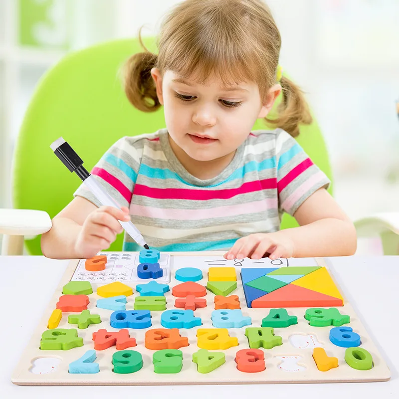 Number Letter Matching Board Baby Shape Cognition Number Operation Tangram Puzzle Education Wood Jigsaw Puzzle Educational Toys
Number Letter Matching Board Baby Shape Cognition Number Operation Tangram Puzzle Education Wood Jigsaw Puzzle Educational Toys