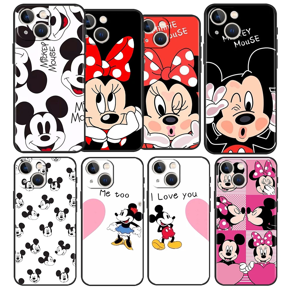 Mickey and Minne BFF Phone Case For Apple iPhone 14 13 12 11 Pro Max Mini XS Max X XR 7 8 Plus 5S Silicone Black Shell
Mickey and Minne BFF Phone Case For Apple iPhone 14 13 12 11 Pro Max Mini XS Max X XR 7 8 Plus 5S Silicone Black Shell