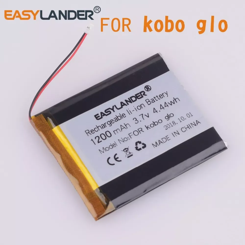 NEW With connector High capacity 3.7V 1200mAh Rechargeable Extended Replacement Batteries for E-book Reader glo N613 battery
NEW With connector High capacity 3.7V 1200mAh Rechargeable Extended Replacement Batteries for E-book Reader glo N613 battery