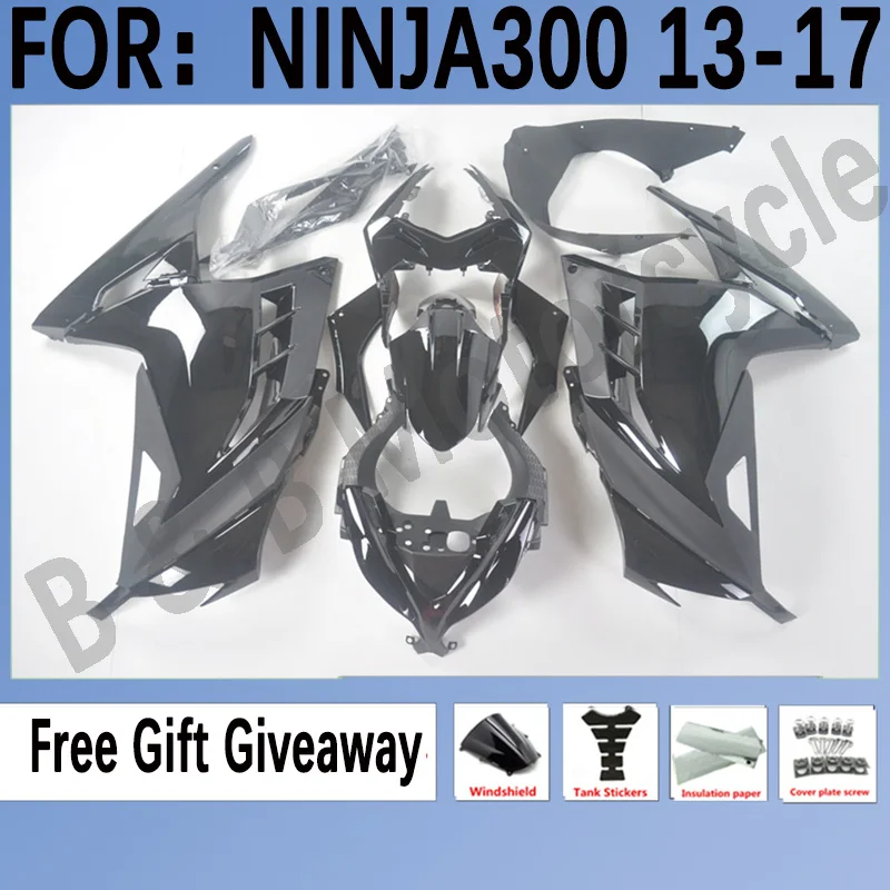 Motorcycle Injection Mold 100% Fairings Kit Fit for Kawasaki NINJA300 Ninja EX 300 12 13 14 15 16 17 Fairings Set Black
Motorcycle Injection Mold 100% Fairings Kit Fit for Kawasaki NINJA300 Ninja EX 300 12 13 14 15 16 17 Fairings Set Black