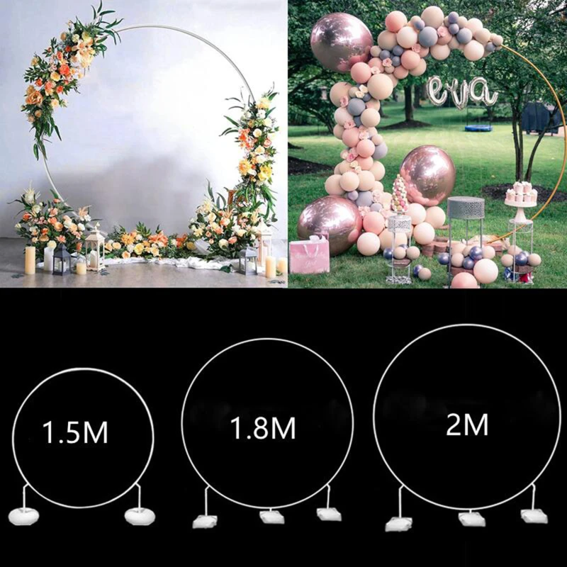 Round Balloon Arch Holder Bow of Balloon Circle Wreath Balloon Stand Wedding Birthday Party Decor Baby Shower Background
Round Balloon Arch Holder Bow of Balloon Circle Wreath Balloon Stand Wedding Birthday Party Decor Baby Shower Background