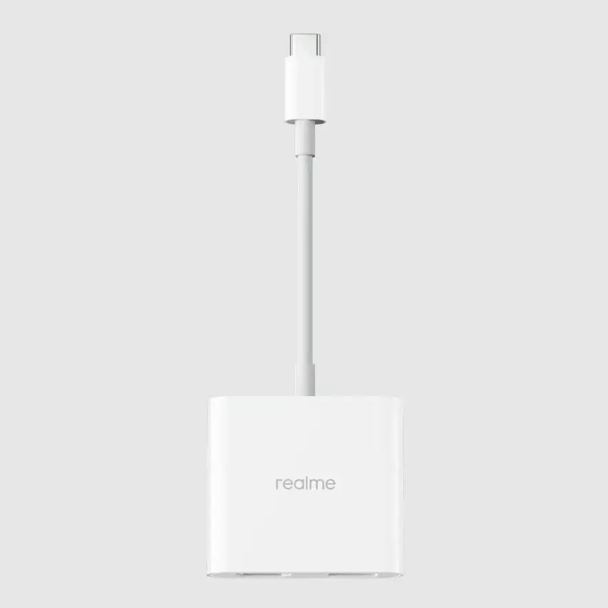Realme Type-C docking station USB C to USB 3.2 Gen1 HDMI 1.4 4K for Original Realme Book Air Data transmission screen projection
Realme Type-C docking station USB C to USB 3.2 Gen1 HDMI 1.4 4K for Original Realme Book Air Data transmission screen projection