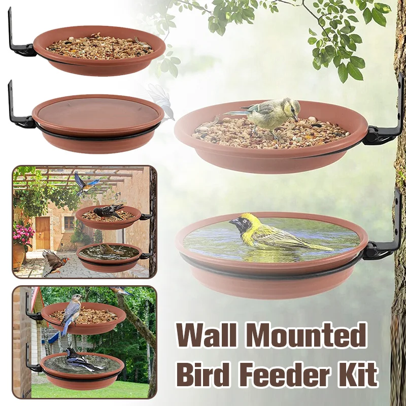 Deck Mounted Bird Feeders Tray Mount Stable Balcony & Garden Bird Feeders for Attracting Birds Outdoors Detachable Pp Seed
Deck Mounted Bird Feeders Tray Mount Stable Balcony & Garden Bird Feeders for Attracting Birds Outdoors Detachable Pp Seed