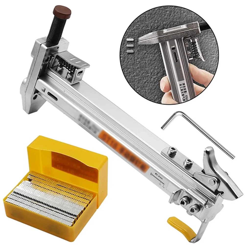 Steel Nail Gun Manual Nailer For Flooring Nails ST18 Semi-Automatic Straight Nailing Tool Full Automatic Concrete Nail Gun Slot
Steel Nail Gun Manual Nailer For Flooring Nails ST18 Semi-Automatic Straight Nailing Tool Full Automatic Concrete Nail Gun Slot