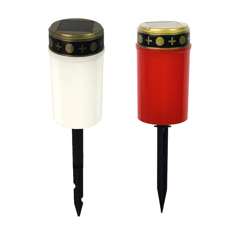 C7AD 4Pcs Solar Cemetery Light Grave Memorial Candle Lamp Energy Saving Waterproof LED Candle Lamp for Memorial Decoration
C7AD 4Pcs Solar Cemetery Light Grave Memorial Candle Lamp Energy Saving Waterproof LED Candle Lamp for Memorial Decoration
