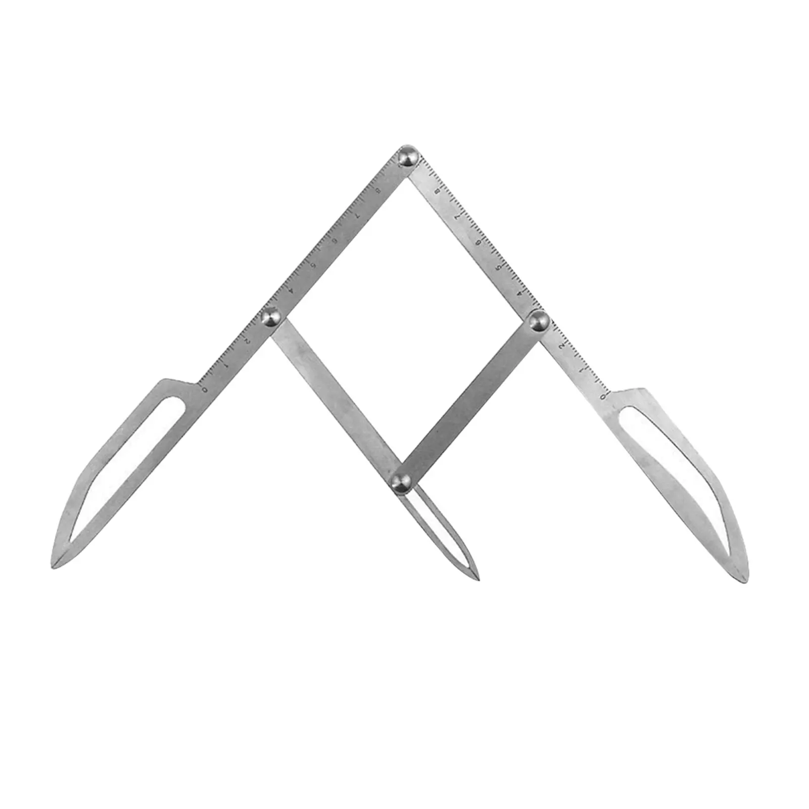 Eyebrow Ruler Reusable Fordable Makeup Tool Portable Measure Design Calipers Stencil Microblading Golden Ratio Stainless Steel
Eyebrow Ruler Reusable Fordable Makeup Tool Portable Measure Design Calipers Stencil Microblading Golden Ratio Stainless Steel
