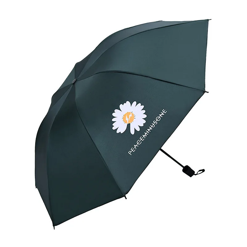Beach Umbrella Cartoon Little Daisy Big Umbrella UV Protection Sunshade Sun and Rain Dual-use Vinyl Tri-fold Sun Uv Umbrella
Beach Umbrella Cartoon Little Daisy Big Umbrella UV Protection Sunshade Sun and Rain Dual-use Vinyl Tri-fold Sun Uv Umbrella
