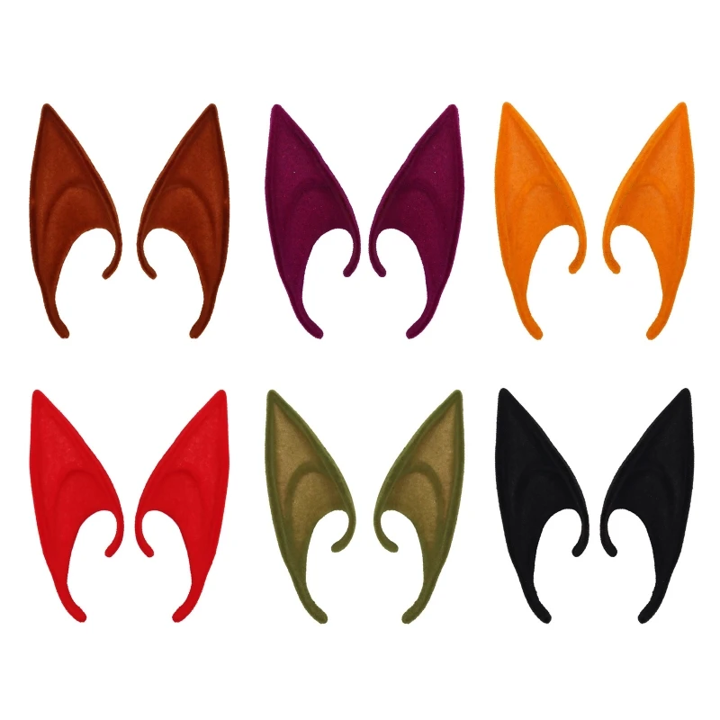 41XF 2pcs Cosplay Fairy Elf Ears Oft Pointed Tips Anime Party Dress Up Costume Masquerade Accessories for Christmas
41XF 2pcs Cosplay Fairy Elf Ears Oft Pointed Tips Anime Party Dress Up Costume Masquerade Accessories for Christmas