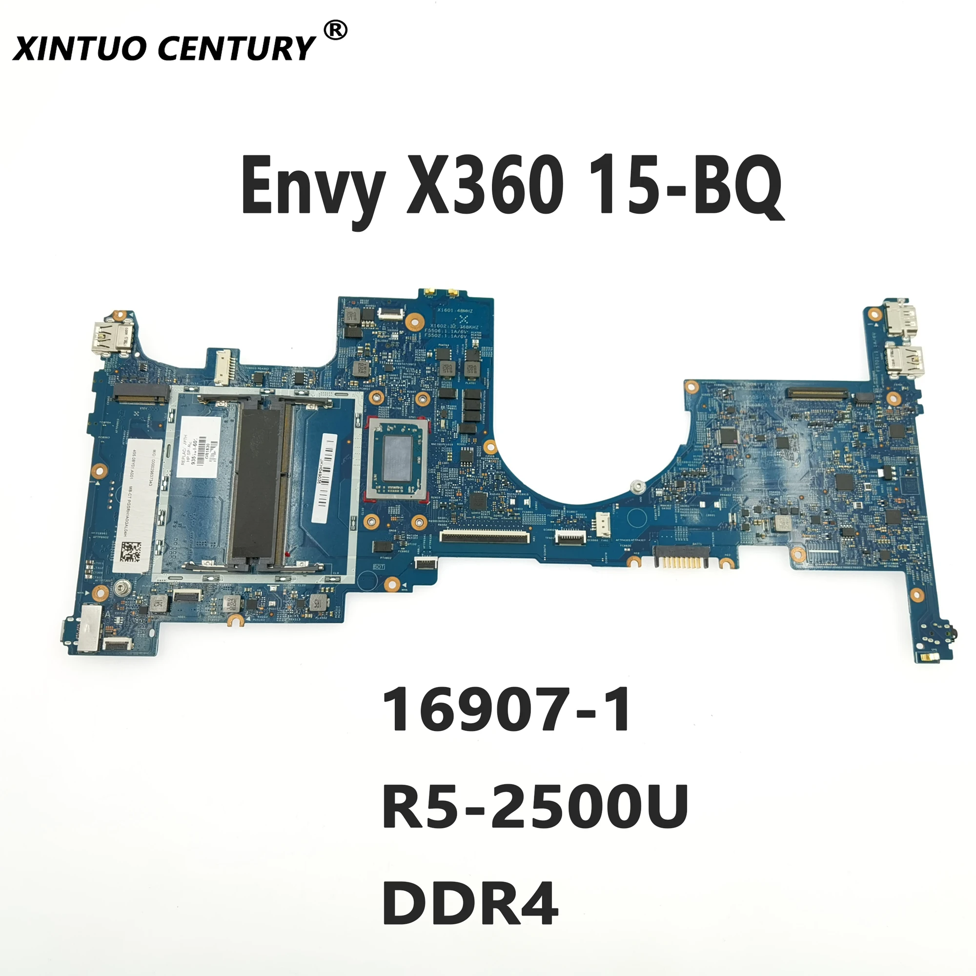 935101-601 935101-501 935101-001 Motherboard for HP Envy x360 15-BQ Laptop Motherboard with R5-2500U CPU 16907-1 DDR4 100% Test
935101-601 935101-501 935101-001 Motherboard for HP Envy x360 15-BQ Laptop Motherboard with R5-2500U CPU 16907-1 DDR4 100% Test