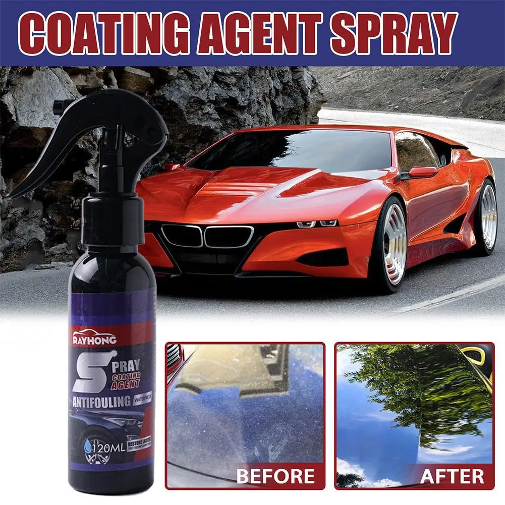 120ML Quick Coat Liquid Nano Ceramic Car Coating Auto Renewal Wax Scratch Anti Protect Film Spray Hydrophobic Paint Polish M6N8
120ML Quick Coat Liquid Nano Ceramic Car Coating Auto Renewal Wax Scratch Anti Protect Film Spray Hydrophobic Paint Polish M6N8