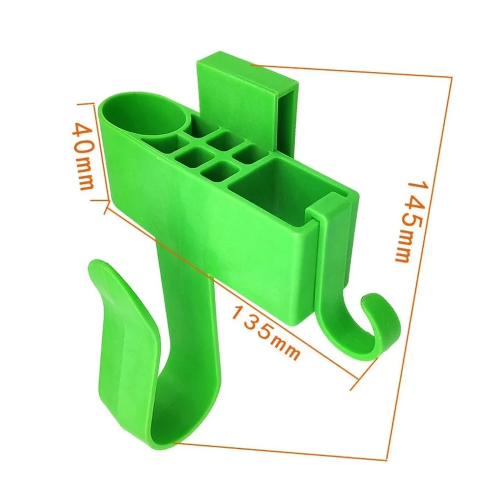 Waist Tool Bag Green Plastic Wall Mounted Bag Electrician Tool Holder 20 Kg Load 145*135mm Home Repair Outdoor Work Accessories
Waist Tool Bag Green Plastic Wall Mounted Bag Electrician Tool Holder 20 Kg Load 145*135mm Home Repair Outdoor Work Accessories