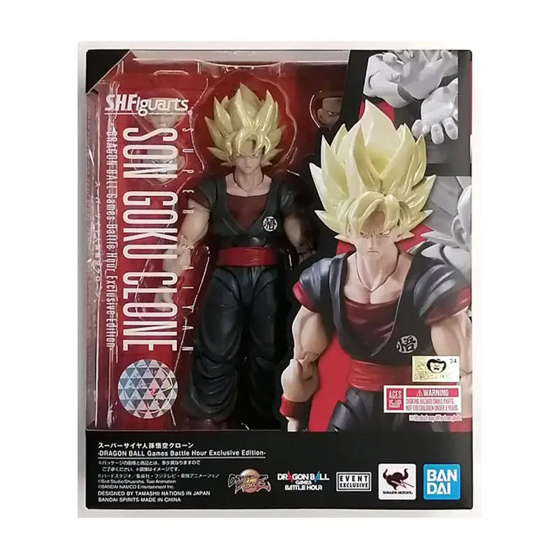 Оригинальные фигурки BANDAI S.H. Фигуртс супер сайян Сон Гоку клон Драконий жемчуг искусство аниме Коллекционные фигурки модели игрушки
Оригинальные фигурки BANDAI S.H. Фигуртс супер сайян Сон Гоку клон Драконий жемчуг искусство аниме Коллекционные фигурки модели игрушки