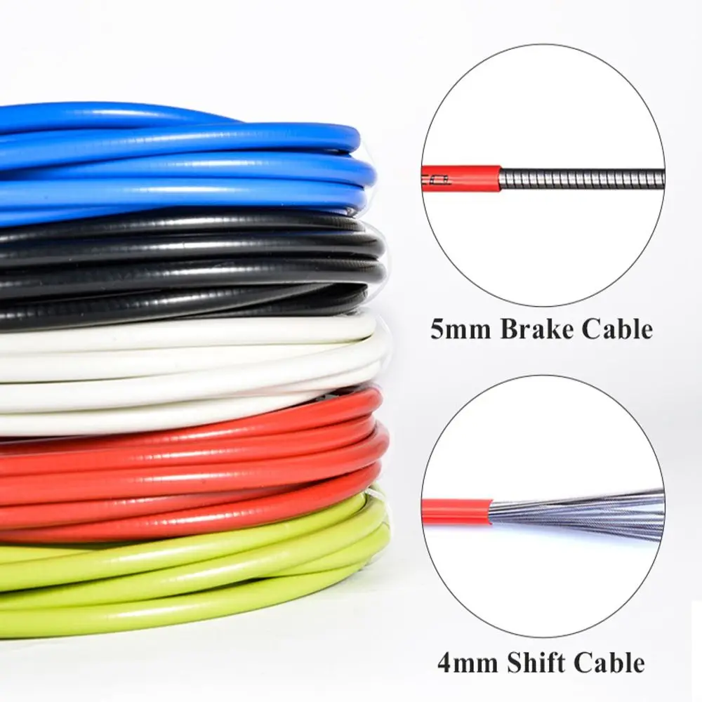 Bike Accessories Shiftering Derailleur Line Bicycle Shift Cable Bike Brake Cable Tube Bicycle Cable Housing Shift Cable Housing
Bike Accessories Shiftering Derailleur Line Bicycle Shift Cable Bike Brake Cable Tube Bicycle Cable Housing Shift Cable Housing