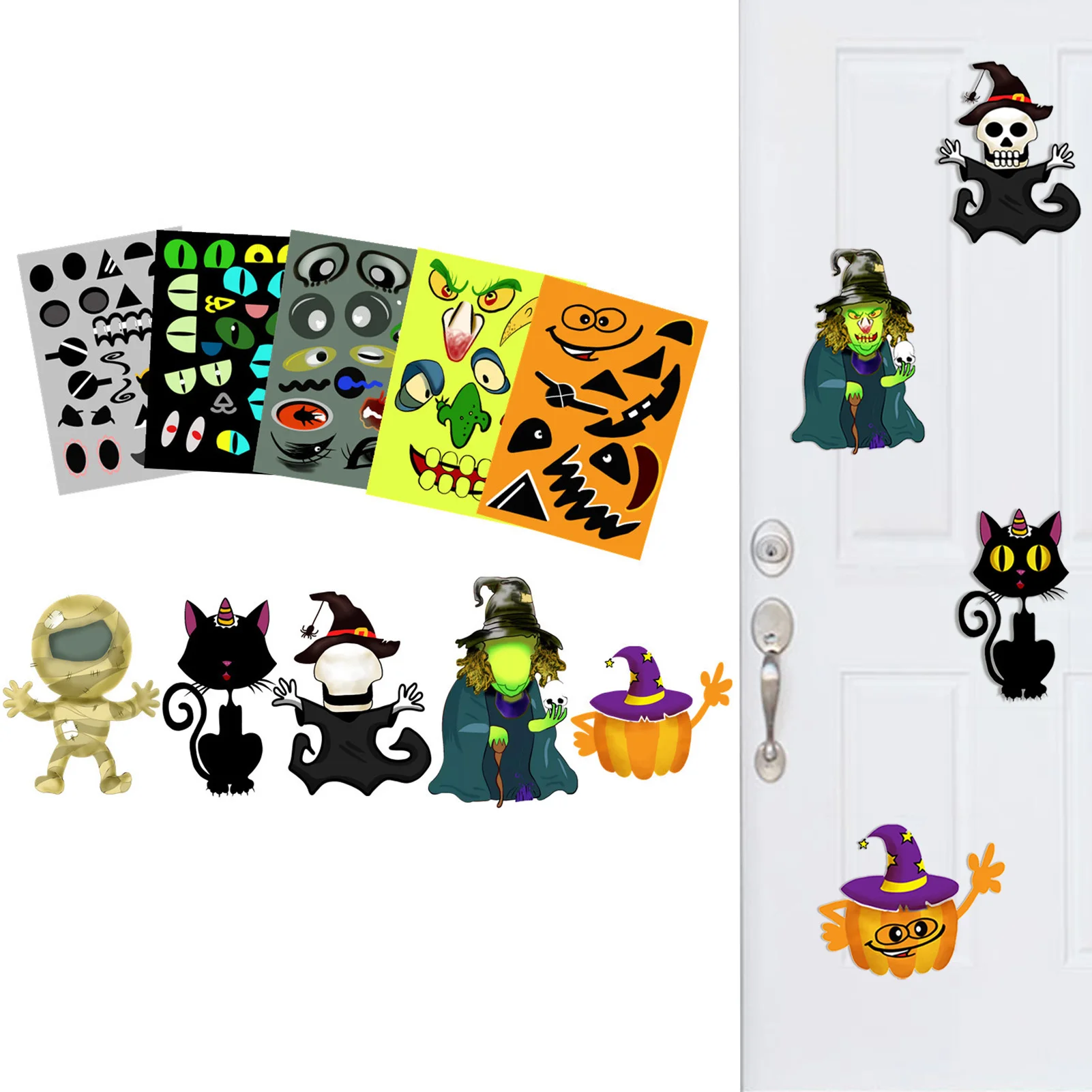 Наклейки на Хэллоуин с ужасными призраками, тематические наклейки на Хэллоуин, украшения для конфет, мешков, коробок, подарочной упаковки, н...
Наклейки на Хэллоуин с ужасными призраками, тематические наклейки на Хэллоуин, украшения для конфет, мешков, коробок, подарочной упаковки, н...