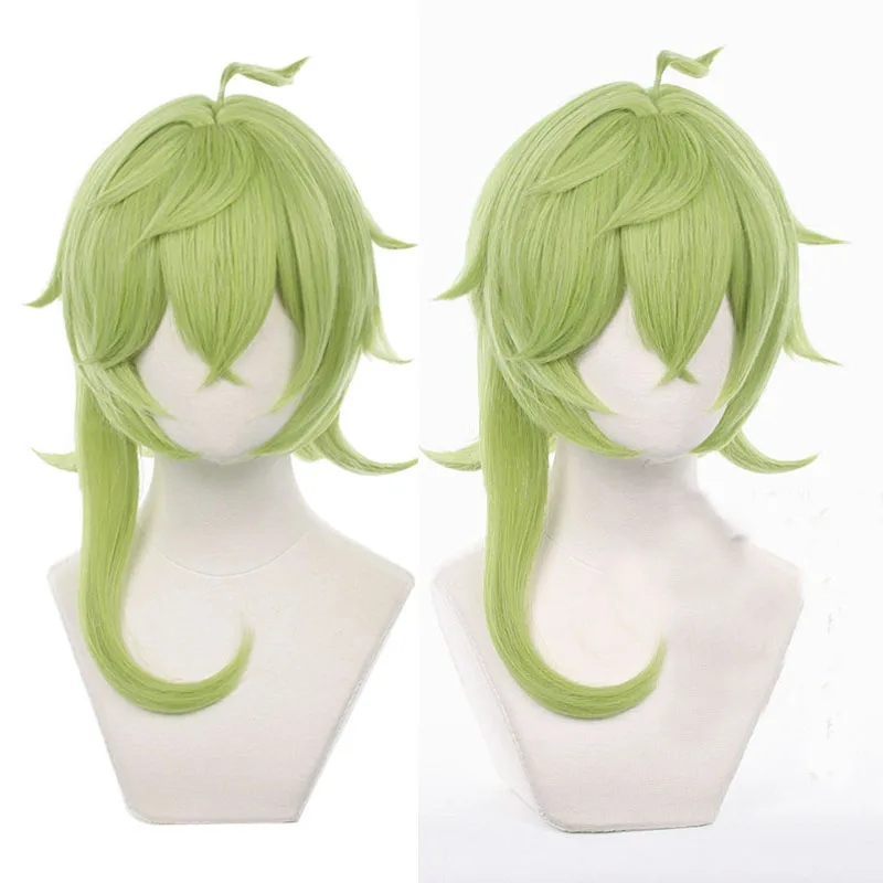 52cm Genshin Impact Sumeru Collei Cosplay Wig Green Heat Resistant Hair Adult Women Men Role Play Halloween Costume Headwear
52cm Genshin Impact Sumeru Collei Cosplay Wig Green Heat Resistant Hair Adult Women Men Role Play Halloween Costume Headwear