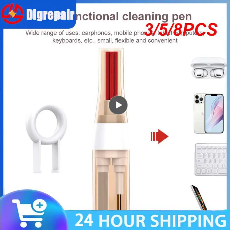 3/5/8PCS Split Multi Head Convenient Earplugs Dirt Brush Multifunctional Clean Kit Hardware Cleaning Brush Three-head New Design
3/5/8PCS Split Multi Head Convenient Earplugs Dirt Brush Multifunctional Clean Kit Hardware Cleaning Brush Three-head New Design