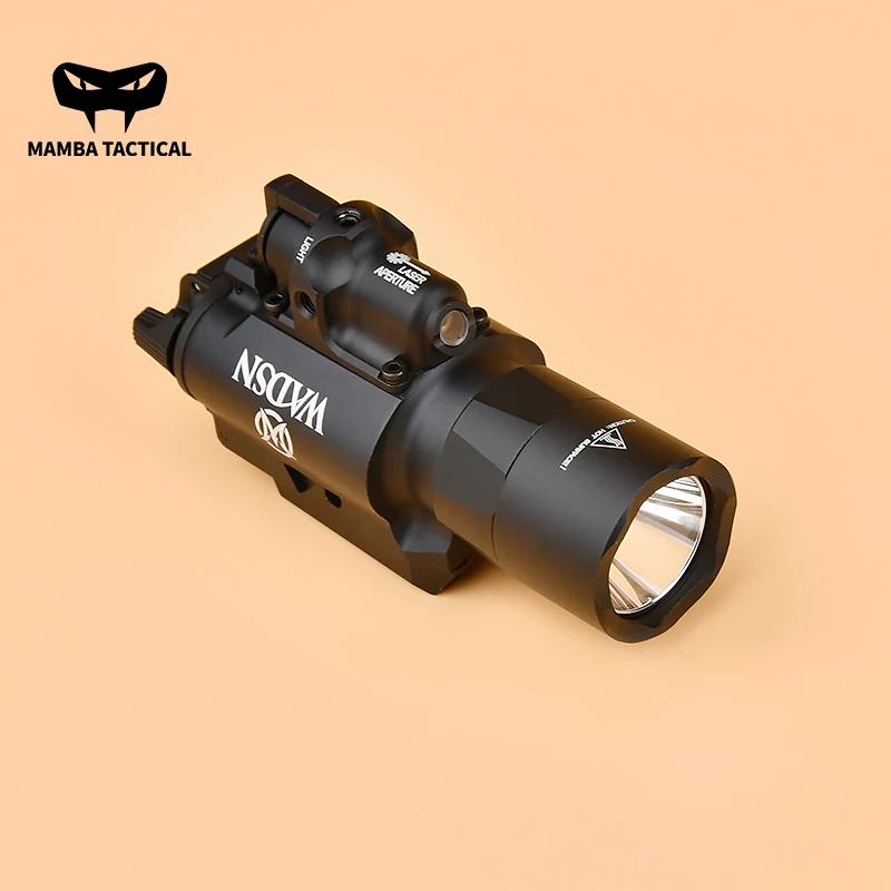 Tactical Surefire X400 Ultra Flashlight Red Laser Sight For Glock 17 500 Lumens X400U Airsoft Hunting Gun Light X300 CNC Upgrade 
Tactical Surefire X400 Ultra Flashlight Red Laser Sight For Glock 17 500 Lumens X400U Airsoft Hunting Gun Light X300 CNC Upgrade