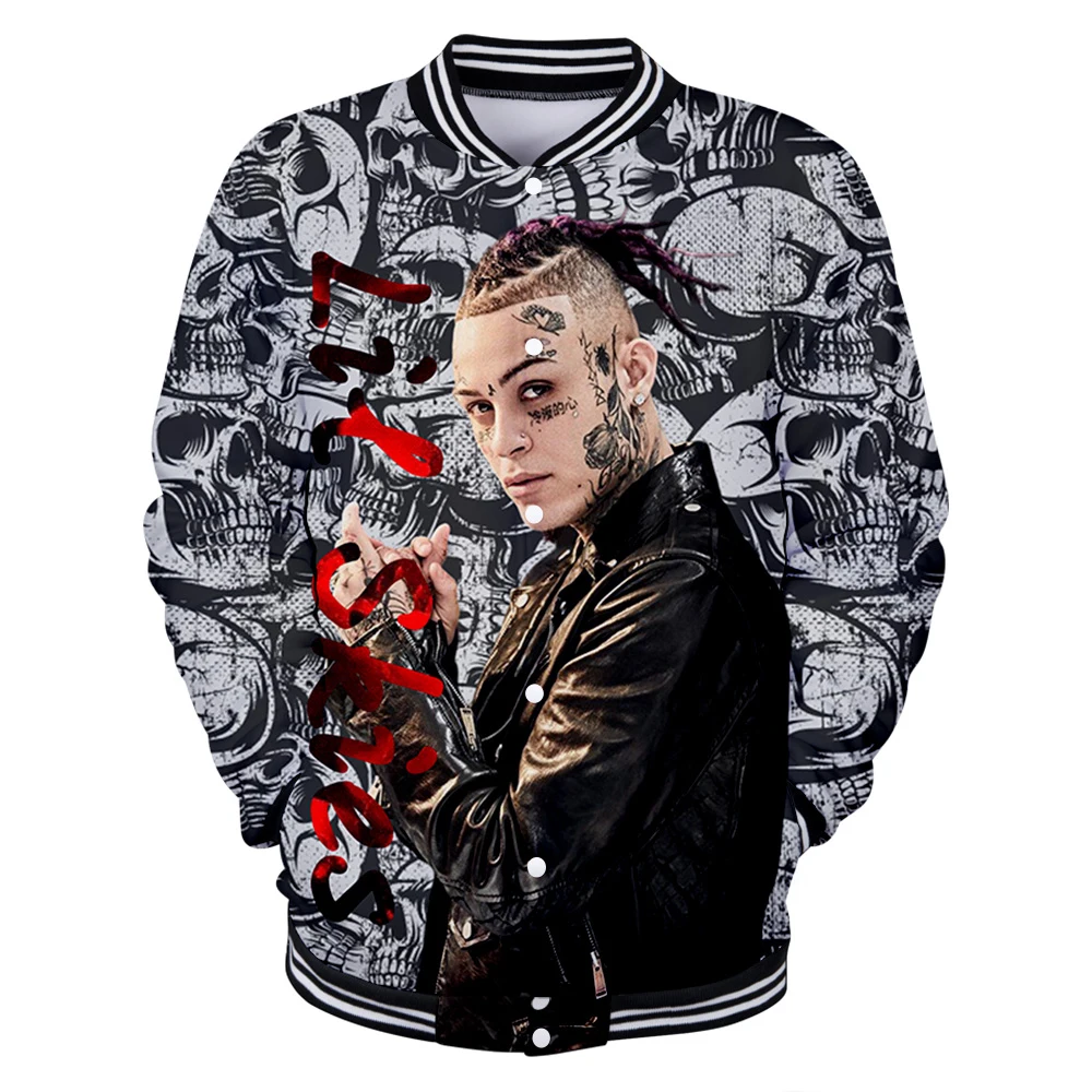 Lil Skies Baseball Jackets Women/Men Fashion Long Sleeve Jacket 3D Prints Streetwear Clothes
Lil Skies Baseball Jackets Women/Men Fashion Long Sleeve Jacket 3D Prints Streetwear Clothes