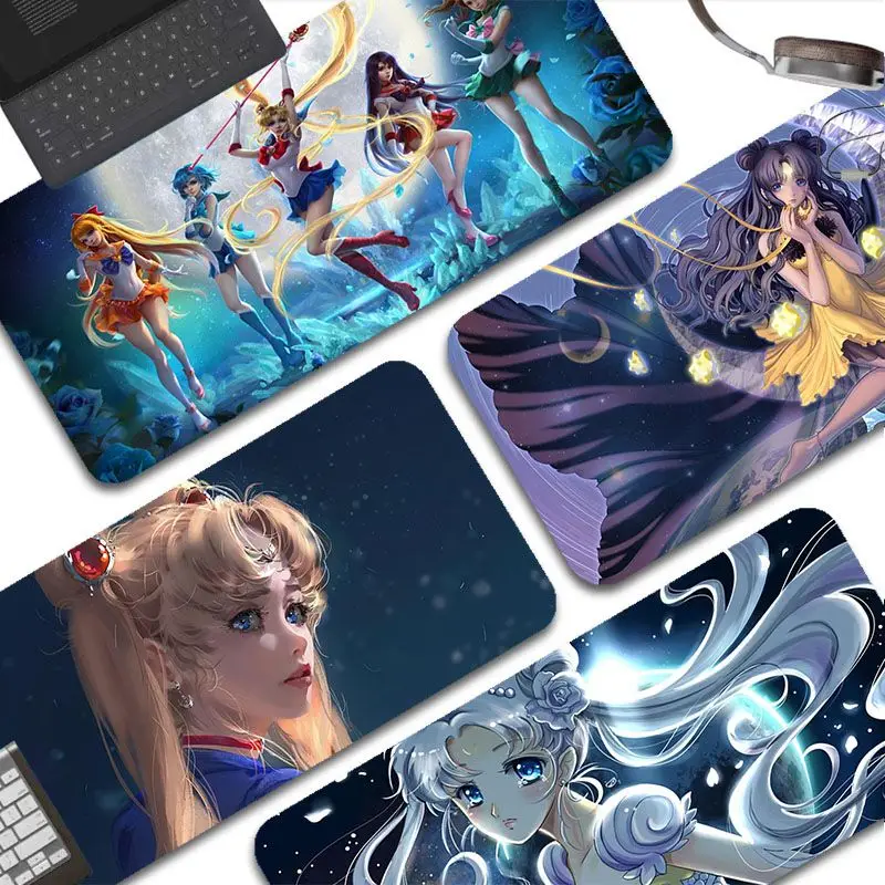 BANDAI Sailor Moon 80x30cm XL Lockedge Desktop Desk Mat Kawaii Gaming Accessories Students Writing Pad for Teen Girls Bedroom
BANDAI Sailor Moon 80x30cm XL Lockedge Desktop Desk Mat Kawaii Gaming Accessories Students Writing Pad for Teen Girls Bedroom
