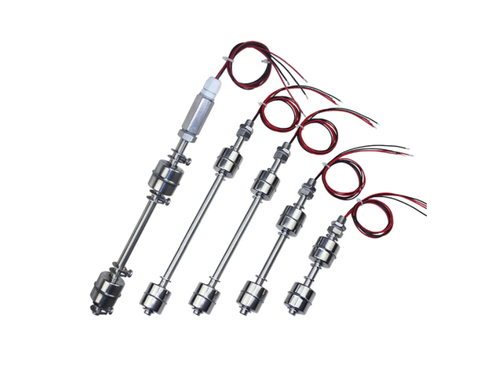 Water Level Float Switch High Temperature Resistant Water Tower Tank NO/NC Automatic Controller Sensor stainless steel
Water Level Float Switch High Temperature Resistant Water Tower Tank NO/NC Automatic Controller Sensor stainless steel