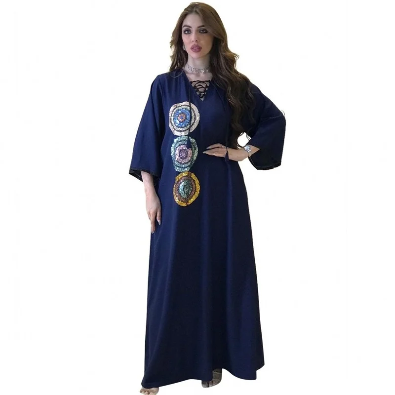 Spring Autumn New Arrival African Dashiki Gorgeous Long Sleeve Maxi Dresses Women Muslim Fashion Abaya
Spring Autumn New Arrival African Dashiki Gorgeous Long Sleeve Maxi Dresses Women Muslim Fashion Abaya