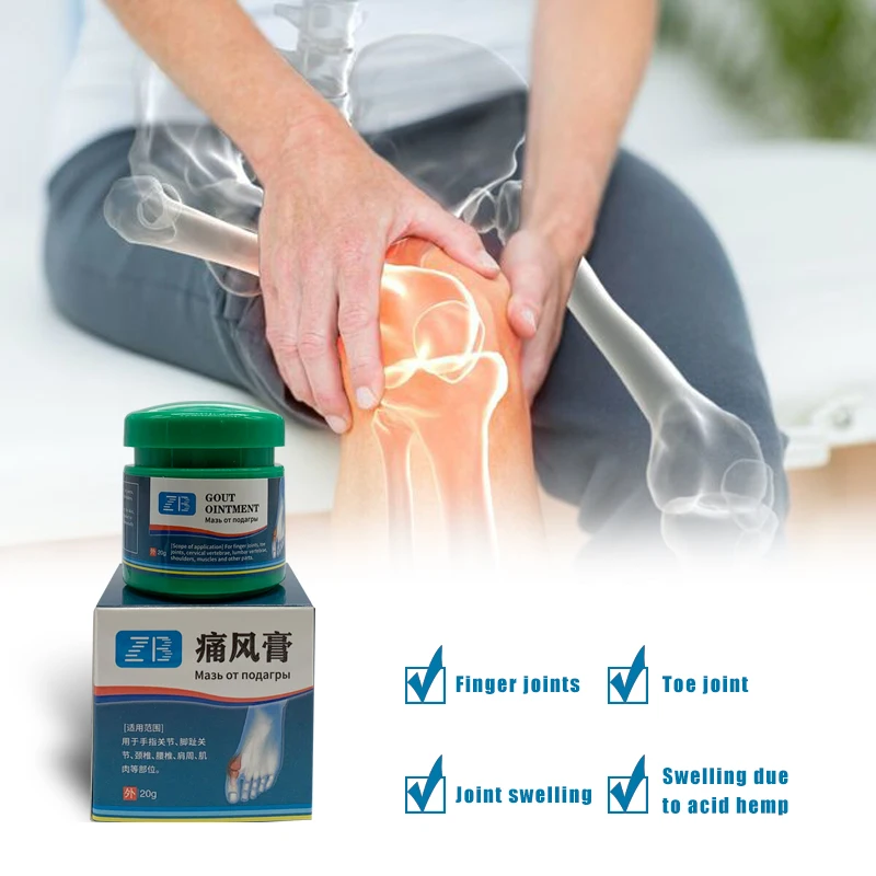 3Bottles Gout Ointment Natural Herbs Cure Joint Knee Toe Finger Bone Spur Pain Pain Relief Cream Orthopedics Cure Plaster
3Bottles Gout Ointment Natural Herbs Cure Joint Knee Toe Finger Bone Spur Pain Pain Relief Cream Orthopedics Cure Plaster