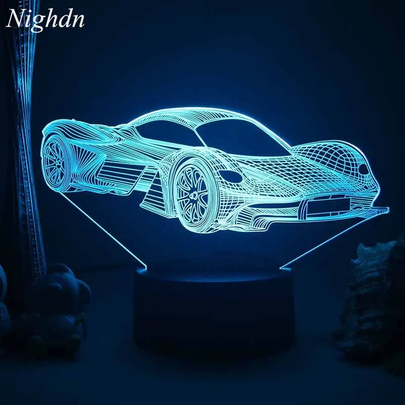 Автомобильная 3D оптическая лампа, светодиодный ночсветильник, детская декоративная настольная лампа, ночсветильник с USB-кабелем, подарок н...
Автомобильная 3D оптическая лампа, светодиодный ночсветильник, детская декоративная настольная лампа, ночсветильник с USB-кабелем, подарок н...