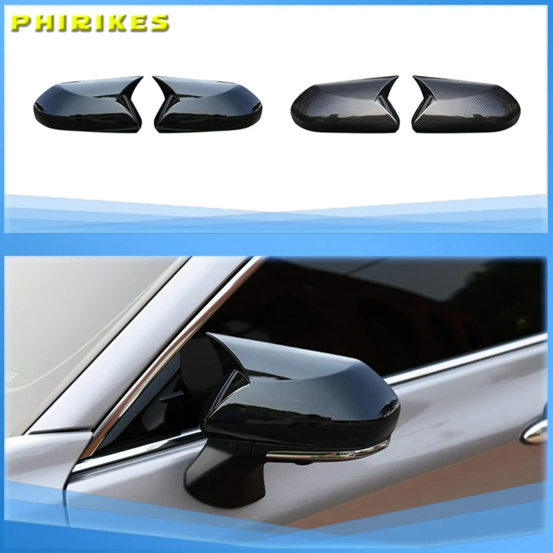Horn Glossy Black Car Side View Rearview Mirror Cover Caps Trim Sticker For Toyota Camry 2018+ For Avalon 2019 C-HR 2016-2018+
Horn Glossy Black Car Side View Rearview Mirror Cover Caps Trim Sticker For Toyota Camry 2018+ For Avalon 2019 C-HR 2016-2018+
