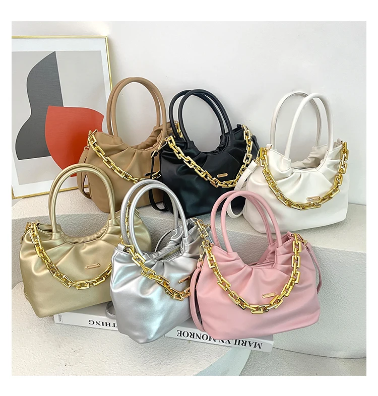 New large capacity sector bag Modern chain handbag High street commuter crossbody bag
New large capacity sector bag Modern chain handbag High street commuter crossbody bag