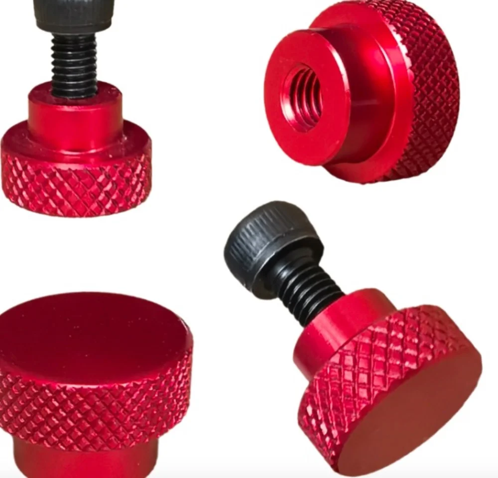 2pcs OD:40mm Thread Thread M3 Knob Round Knurling For Red Aluminum Hand Wheel Slide
2pcs OD:40mm Thread Thread M3 Knob Round Knurling For Red Aluminum Hand Wheel Slide