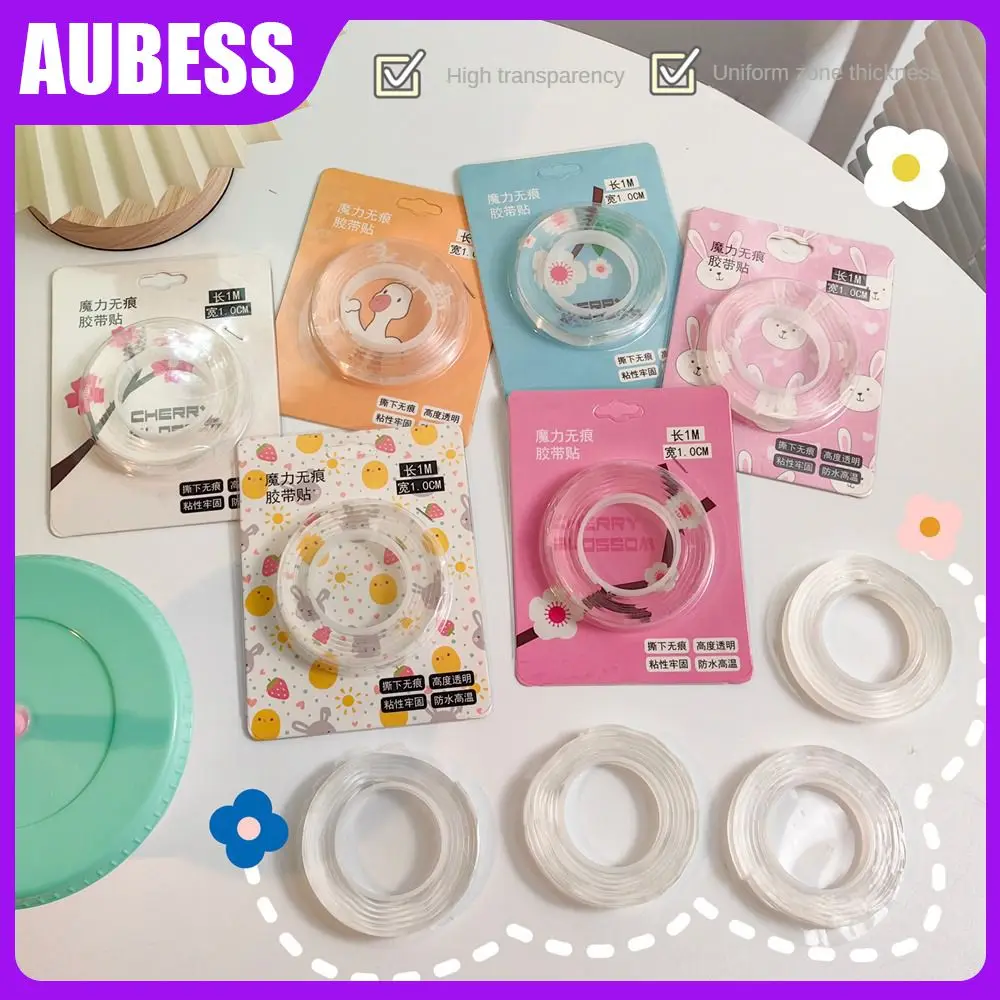 10m Adhesive Paste High Temperature Diy Nano Glue Multipurpose Waterproof Home Stickers Cartoon Tape Reusable Transparent
10m Adhesive Paste High Temperature Diy Nano Glue Multipurpose Waterproof Home Stickers Cartoon Tape Reusable Transparent