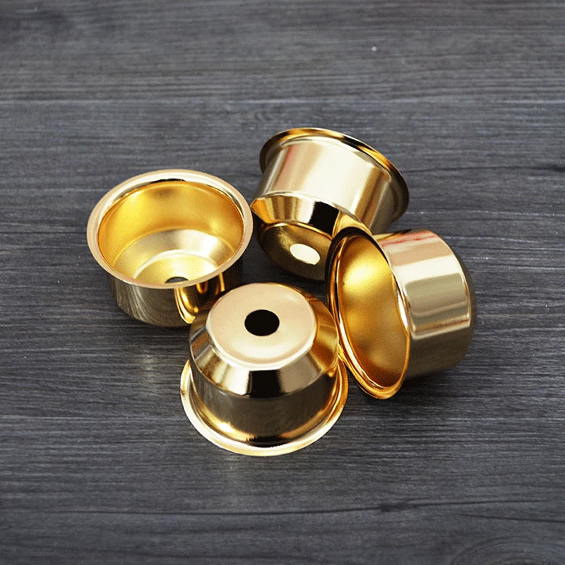 E27 Lamp cup base for chandeliers LED pendant ceiling light DIY Vintage socket gold Plated metal cup for E26 plastic lamp holder
E27 Lamp cup base for chandeliers LED pendant ceiling light DIY Vintage socket gold Plated metal cup for E26 plastic lamp holder
